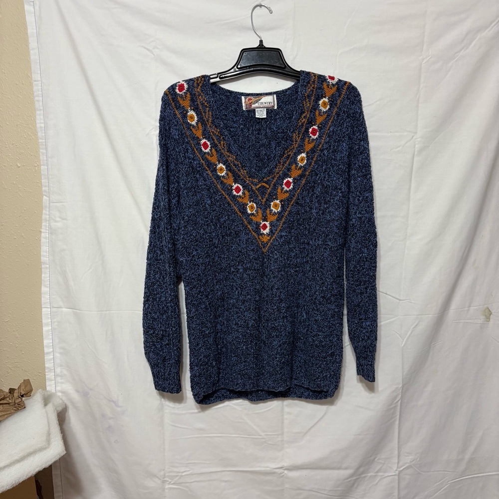 Vintage Melbourne Country Clothing Company V-neck sweater. - Picture 2 of 6